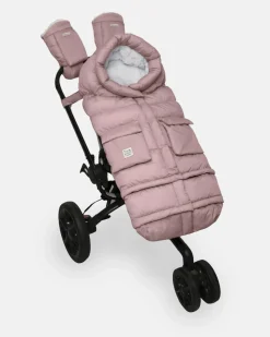 7 A.M. Blanket 212 Evolution Footmuff, Oslo Cloud - Ash Rose
