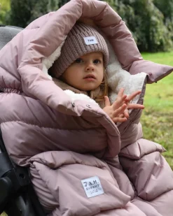 7 A.M. Blanket 212 Evolution Footmuff, Oslo Cloud - Ash Rose