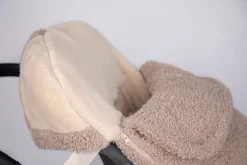 7 A.M. Enfant BebePOD Footmuff - Teddy - Oatmeal Teddy (0-9m)