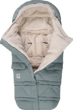 7 A.M. Enfant Blanket 212 Evolution Footmuff - Mirage Blue Quilted