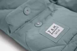 7 A.M. Enfant Blanket 212 Evolution Footmuff - Mirage Blue Quilted