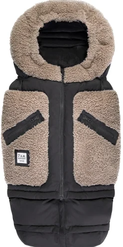 7 A.M. Enfant Blanket 212 Evolution Footmuff - Oatmeal Teddy