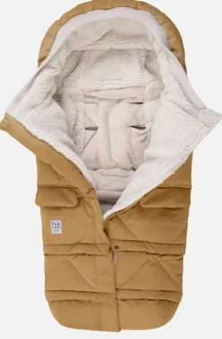 7 A.M. Enfant Blanket 212 Evolution Footmuff - Cognac Quilted