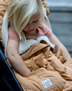 7 A.M. Enfant Blanket 212 Evolution Footmuff - Cognac Quilted