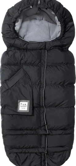 7 A.M. Enfant Blanket 212 Evolution Footmuff - Black
