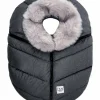 7 A.M. Enfant Car Seat Cocoon - Heather Grey Dark
