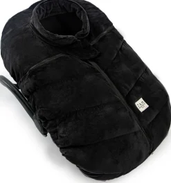 7 A.M. Enfant Cocoon Car Seat Cover - Black Velour