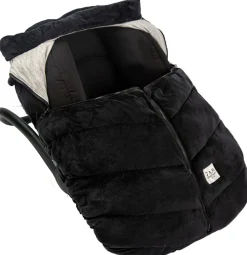 7 A.M. Enfant Cocoon Car Seat Cover - Black Velour