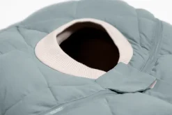 7 A.M. Enfant Cocoon Car Seat Cover - Benji - Mirage Blue Quilted
