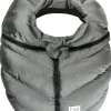 7 A.M. Enfant Cocoon Car Seat Cover - Metallic Grey