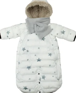 7 A.M. Enfant Doudoune, Medium - Stars White