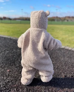 7 A.M. Enfant Jumpsuit - Teddy - Oatmeal (3-6M)