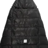 7 A.M. Enfant K Poncho Carrier Cover Heavyweight - Black (0-3T)