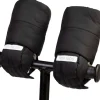 7 A.M. Enfant KIDS Warmmuffs - Black (2T-4T)