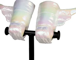 7 A.M. Enfant KIDS Warmmuffs - Wings - Iridescent (2T-4T)
