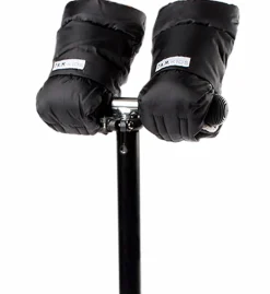 7 A.M. Enfant Kids Warmmuffs, Large - Black