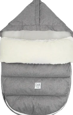 7 A.M. Enfant LambPOD Footmuff, Medium/Large (18M-3T) - Heather Grey