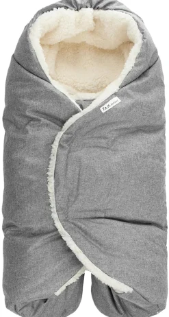 7 A.M. Enfant Nido Cloud Heavyweight Infant Wrap - Core - Heather Grey (0-6m)