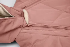 7 A.M. Enfant Snowsuit Bebe - Benji - Rose Dawn Quilted (6-12m)