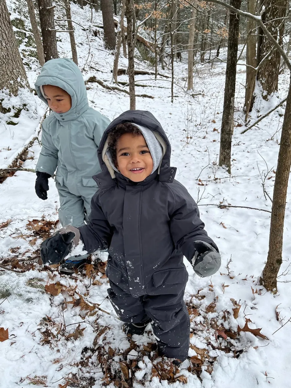 7 A.M. Enfant Snowsuit Grand - Benji - Smokey (1-2T)