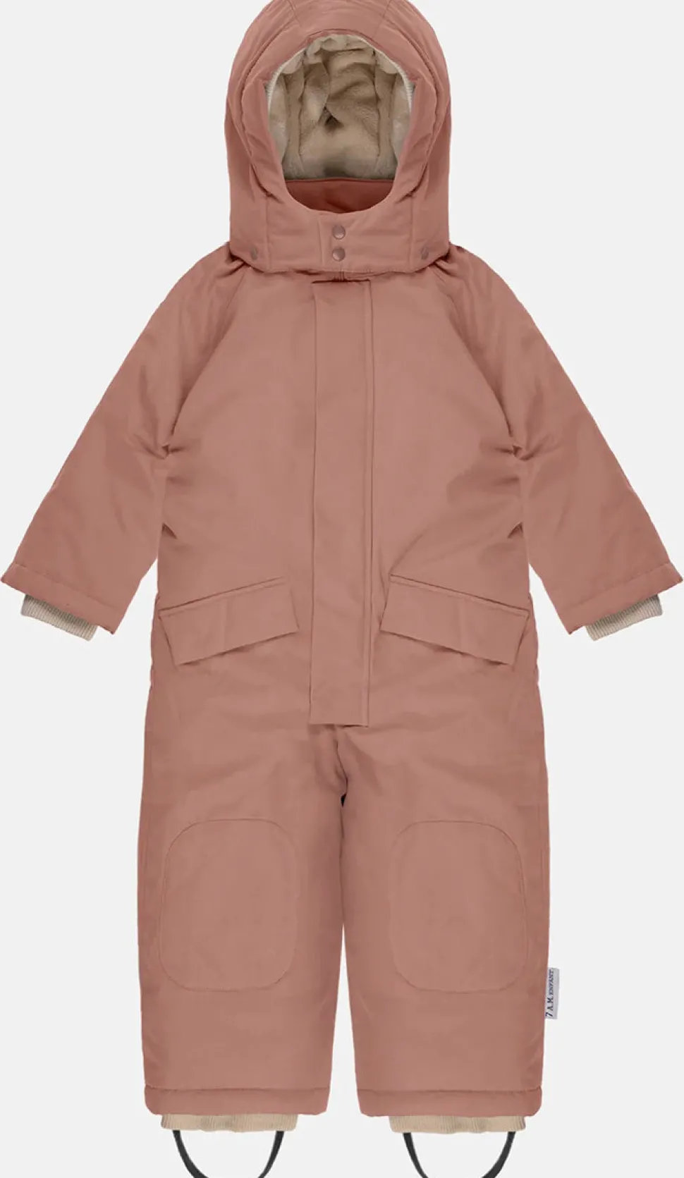 7 A.M. Enfant Snowsuit Grand - Benji - Rose Dawn (1-2T)