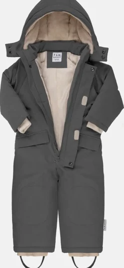7 A.M. Enfant Snowsuit Grand - Benji - Smokey (3-4T)