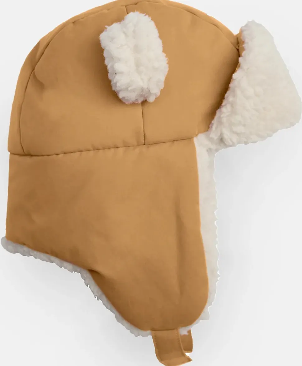 7 A.M. Enfant The Cub Hat - Benji - Cognac (12-18m)