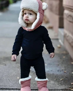 7 A.M. Enfant The Cub Hat - Benji - Cognac (12-18m)