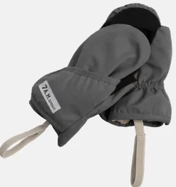 7 A.M. Enfant The Cub Mitten & Hat Set - Benji - Smokey (12-18M)