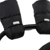 7 A.M. Enfant Warmmuffs - Black Plush