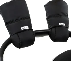 7 A.M. Enfant Warmmuffs - Black Plush