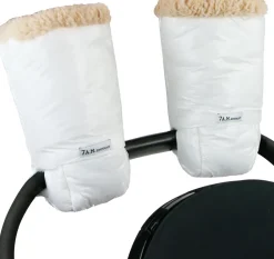 7 A.M. Enfant Warmmuffs - White Polar