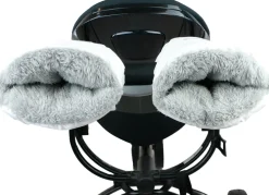 7 A.M. Enfant Warmmuffs - White Plush