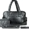 7 A.M. Soho Diaper Bag - Black