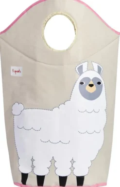 3 Sprouts Laundry Hamper - Llama