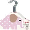 3 Sprouts Non-Slip Hangers - Pink