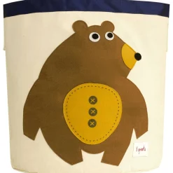 3 Sprouts Storage Bin - Bear