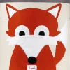 3 Sprouts Storage Bin - Fox Orange