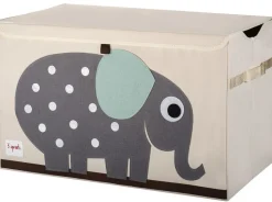 3 Sprouts Toy Chest - Elephant