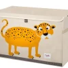 3 Sprouts Toy Chest - Leopard