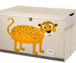 3 Sprouts Toy Chest - Leopard