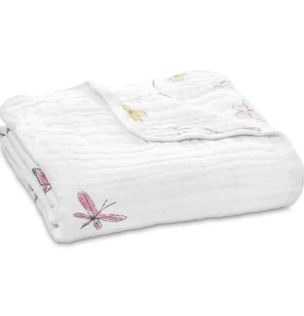 Aden + Anais Classic Dream Blanket - Forest Fantasy Rabbits