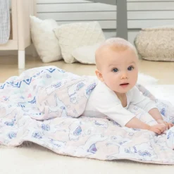Aden + Anais Classic Dream Blanket, Trail Blooms - Pretty Llama
