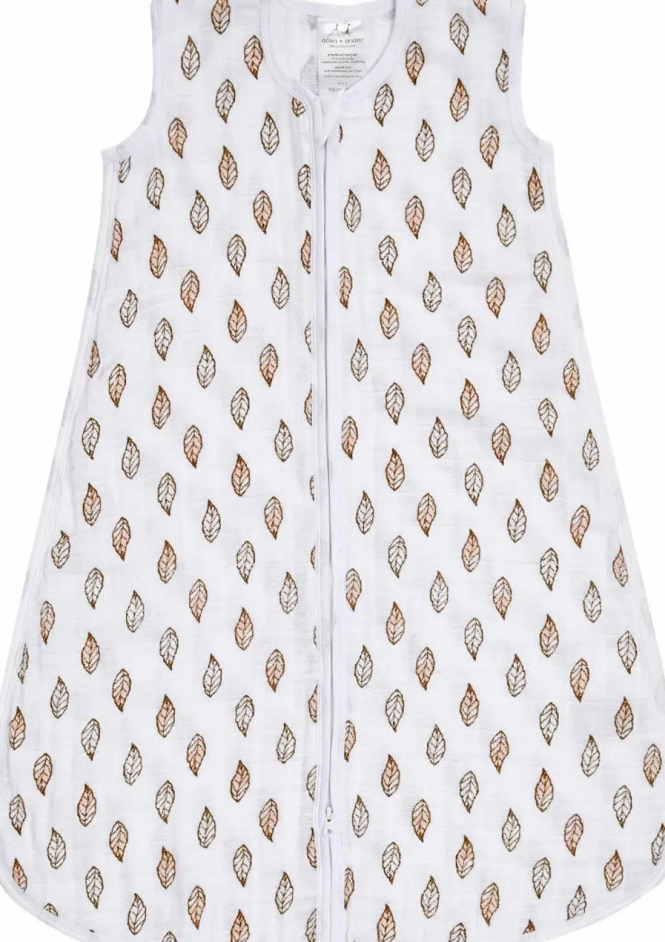 Aden + Anais Classic Sleeping Bag - Dahlias Gold Leaf - Small