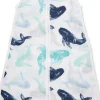 Aden + Anais Classic Sleeping Bag - Seafaring Whale - Large