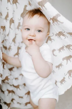 Aden + Anais Classic Swaddle Wraps, 4 Pack - Hear Me Roar