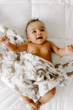 Aden + Anais Classic Swaddle Wraps, 4 Pack - Hear Me Roar