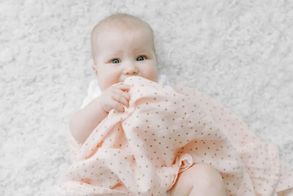 Aden + Anais Classic Swaddle Wraps, 4 Pack - Dahlias
