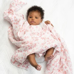 Aden + Anais Classic Swaddle Wraps, 4 Pack - Birdsong