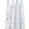 Aden + Anais Classic Swaddle Wraps, 4 Pack - Leader of the Pack
